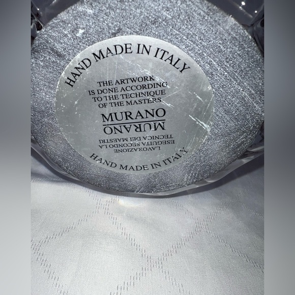 🌟🌟 Murano Glass Vase Made in Italy Hx9”, Dx8” - Picture 5 of 11